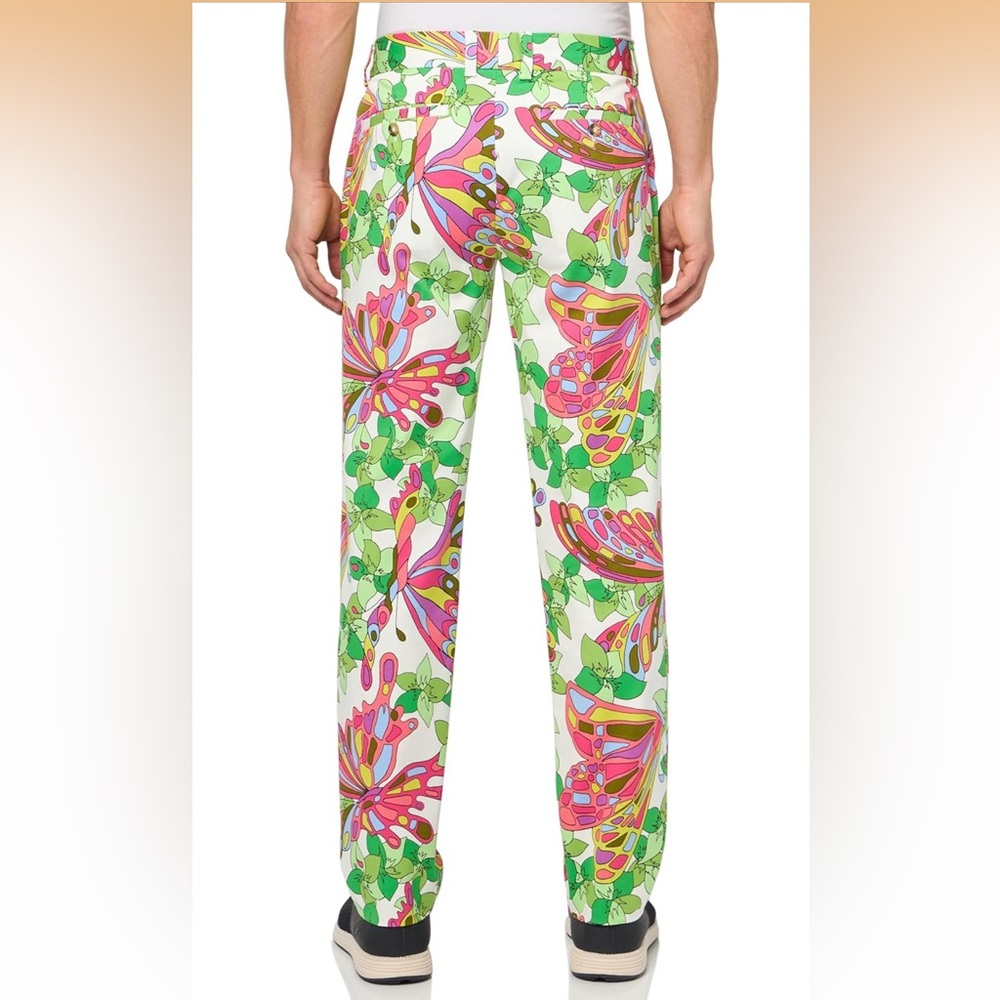 Mr TURK Mens Clyde Slim Trouser Multicolored Size 29 - Picture 6 of 7